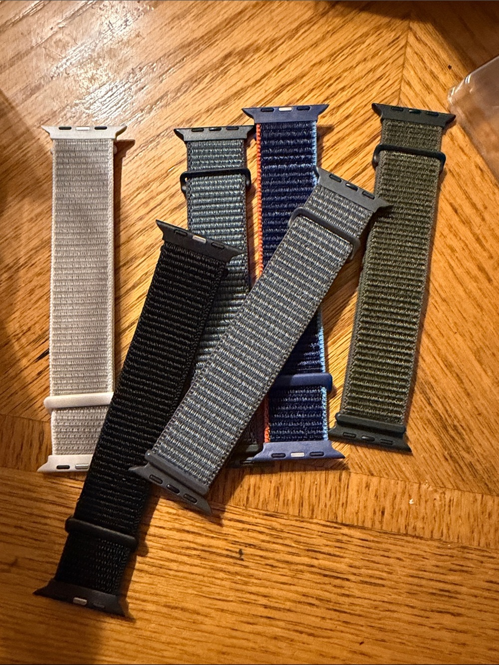 Premium Nylon Loop Watch Velcro compatible with Apple waBands in Multiple Colors